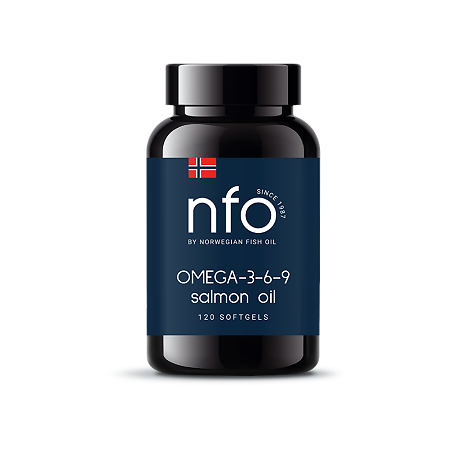 NFO Омега-3 Масло лосося капсулы массой 745 мг 120 шт