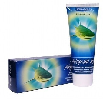 Изображение товара Акулий жир и Глюкозамин с хондроитином Крем для тела 75 мл 1 шт