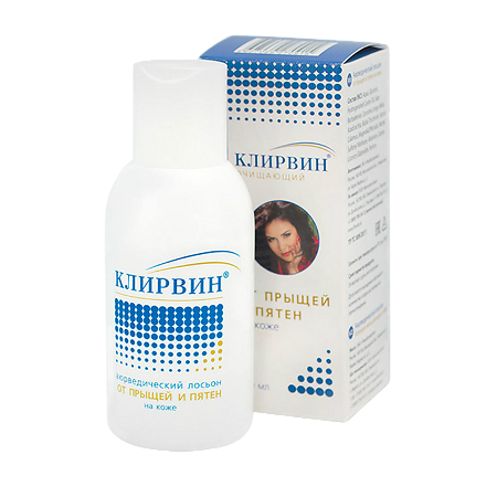 Клирвин аюрведический лосьон от прыщей и пятен 100 г 1 шт