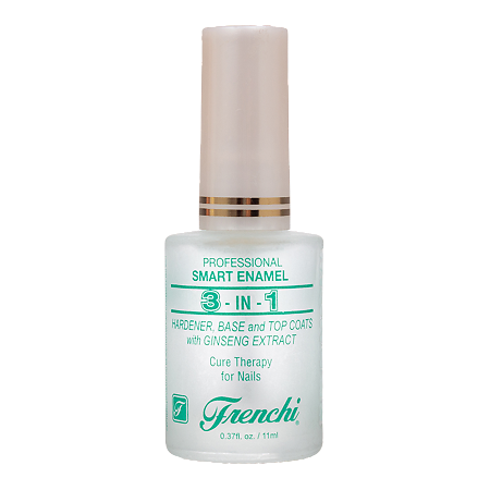 Умная эмаль основа, укрепитель, покрытие 3 в 1 с экстрактом женьшеня 11 мл 1 шт