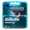 Gillette Mach3 сменные кассеты для бритья 2 шт