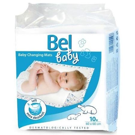 Пеленки Bel Baby/Бел Бэби детские впитывающие 60 х 60 см 10 шт