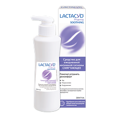 Изображение товара Лактацид Фарма Soothing смягчающий средство д/интимной гигиены 250 мл 1 шт
