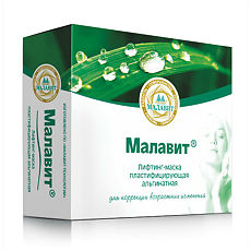 Купить Малавит лифтинг-маска пластифицирующая альгинатная 30 г 2 шт цена