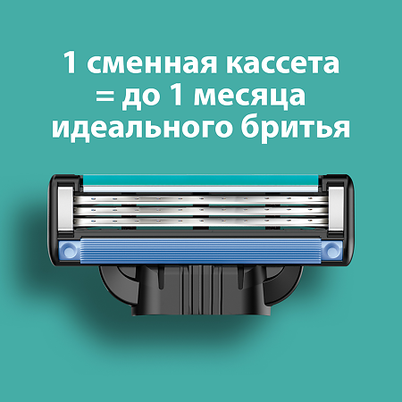 Gillette Mach 3 кассеты 8 шт