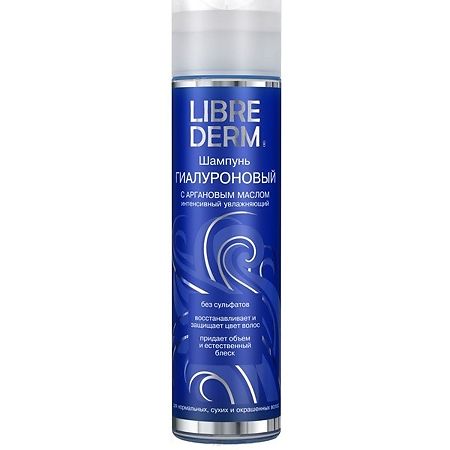 Изображение товара Либридерм (Librederm) Гиалуроновый шампунь с аргановым маслом 250 мл 1 шт
