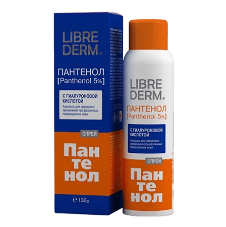 Librederm Пантенол спрей-пена 5% с гиалуроновой кислотой 130 мл 1 шт