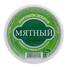 Купить Зубной порошок мятный 140 г 1 шт цена