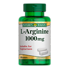 Купить Nature's Bounty L-Аргинин 1000 мг таблетки массой 1709 мг 50 шт цена
