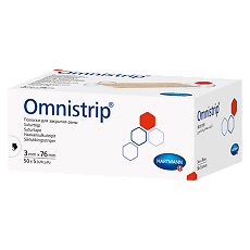 Купить Полоски Омнистрип/Omnistrip стерильные на операционные швы 3 мм х 76 мм 250 шт цена