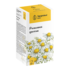 Купить Ромашки цветки цветки измельченные пачка 50 г 1 шт цена