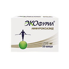 Изображение товара Экофурил капсулы 200 мг 30 шт
