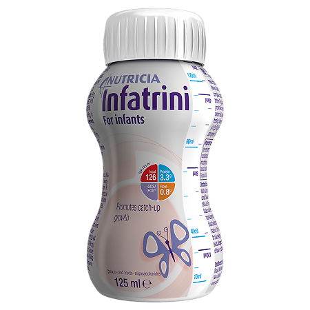 Инфатрини смесь для энтерального питания бутылочка 125 мл 1 шт