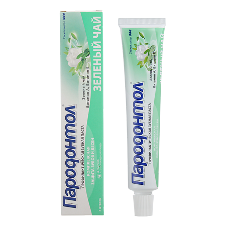 Пародонтол Зубная паста Экстракт зеленого чая 63 г 1 шт