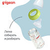 Пиджен (Pigeon) Бутылочка для кормления Перистальтик Плюс с широким горлышком стекло 160 мл 1 шт