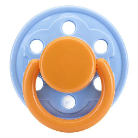 Изображение товара Курносики латексная ортодонтическая соска-пустышка Солнышко 6+ арт.13140