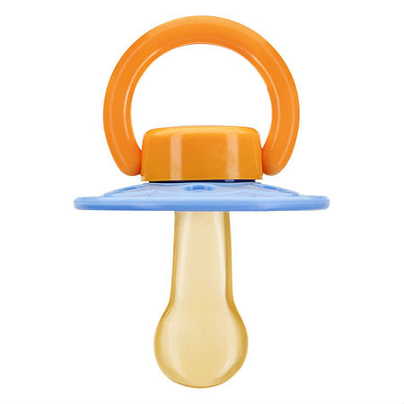 Курносики соска-пустышка латексная ортодонтическая Солнышко арт.13140 6+ 1 шт