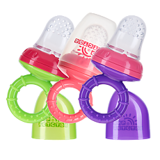 Купить Мир Детства Контейнер силиконовый для прикорма розовый арт.17509 1 шт цена