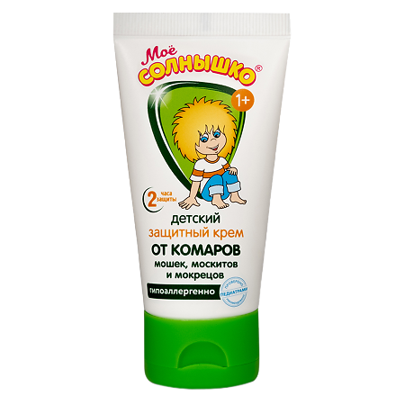 Изображение товара Мое солнышко Крем от комаров детский защитный 50 мл 1 шт