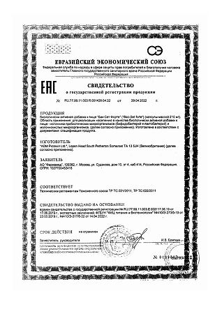 Бак-Сет Форте /Bac-Set forte капсулы массой 210 мг 20 шт