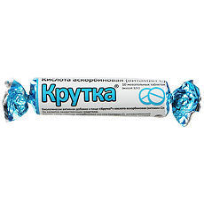 Купить Аскорбиновая кислота крутка таблетки массой 3 г 10 шт цена