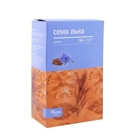 Семя льна пачка, 100 г