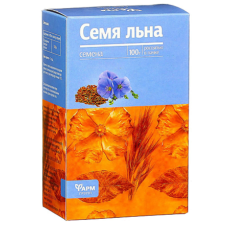 Семя льна пачка, 100 г