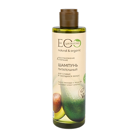 Изображение товара ЭкоLab Шампунь Питательный для слабых и секущихся волос 250 мл натуральный уход