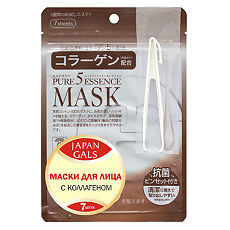 Купить Japan Gals Маска с коллагеном Pure 5 Essential 7 шт цена