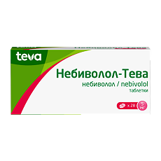 Купить Небиволол-Тева таблетки 5 мг 28 шт цена