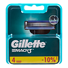 Gillette Mach3 сменные кассеты для бритья 4 шт
