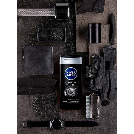 Nivea Men Гель для душа Сила угля 250 мл 1 шт