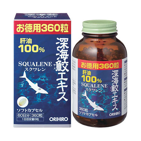 Orihiro Сквален капсулы массой 440 мг капсулы 360 шт.