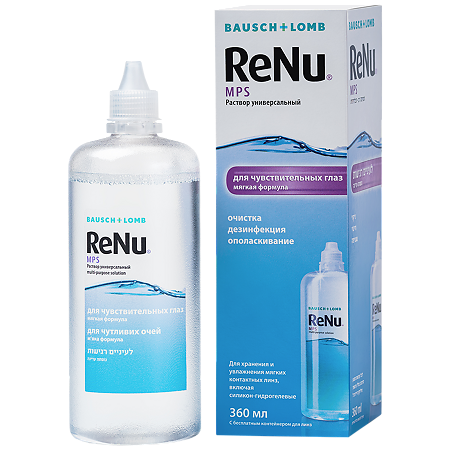 Renu MPS Универсальный для чувствительных глаз 360 мл 1 шт