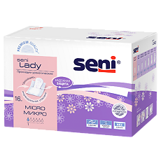 Купить Seni Lady Micro прокладки урологические 16 шт цена