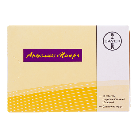 Анжелик Микро таблетки покрыт.плен.об. 28 шт