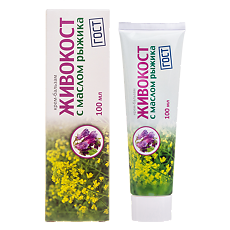 Купить Живокост крем-бальзам для тела с маслом рыжика 100 мл 1 шт цена