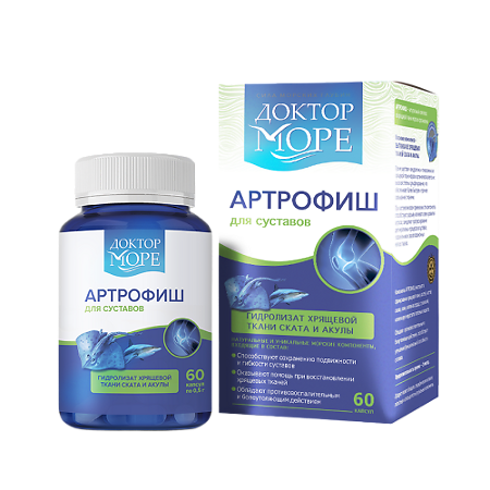 Доктор Море Артрофиш капсулы по 500 мг 60 шт