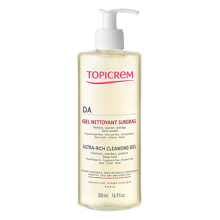 Изображение товара Топикрем DA Гель ультра риш очищающий 500 мл 1 шт