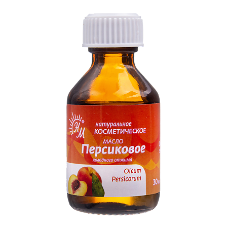 Масло персиковое косметическое 30 мл 1 шт