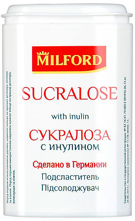 Милфорд сукралоза с инулином таблетки 370 шт