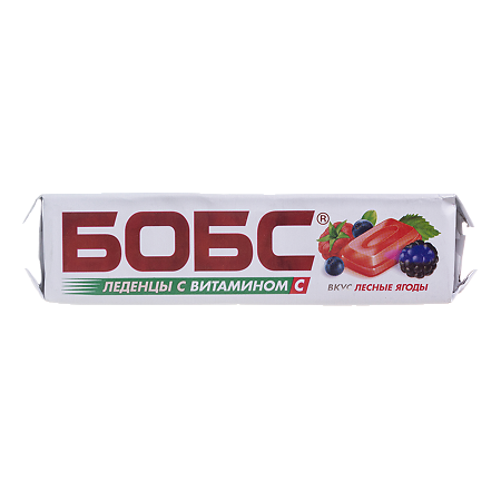 Леденцы Бобс от кашля лесные ягоды 35 г 1 шт