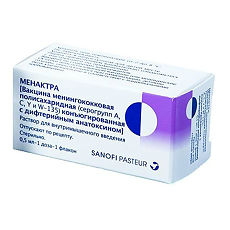 Купить Менактра раствор для в/м введ 0,5 мл/доза фл 0,5 мл 1 шт цена