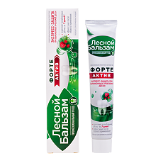Купить Лесной бальзам Зубная паста форте 75 мл 1 шт цена