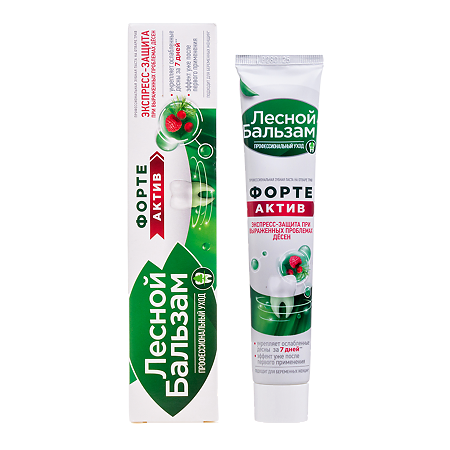 Лесной бальзам Зубная паста форте 75 мл 1 шт