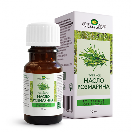 Изображение товара Mirrolla Масло эфирное Розмарин 10 мл 1 шт