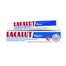 Купить Lacalut Fluor зубная паста 75 мл 1 шт цена