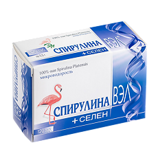 Купить Спирулина ВЭЛ+Селен таблетки массой 0,5 г 120 шт цена