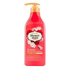 Купить Kerasys Shower Mate Гель для душа Роза и вишневый цвет 550 г 1 шт цена