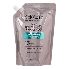Купить Kerasys Balancing Шампунь Лечение кожи головы зап.блок 500 г 1 шт цена